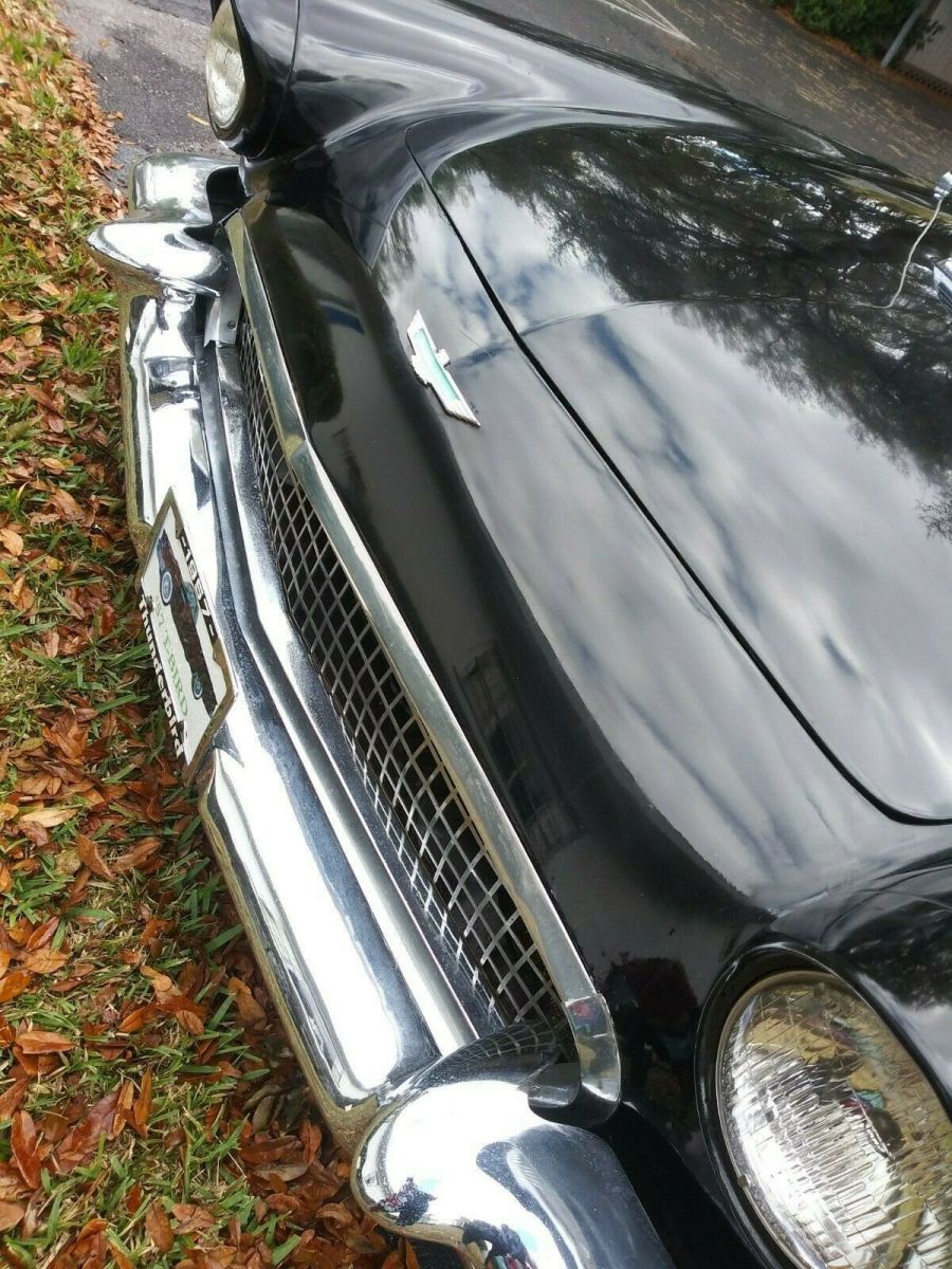 1957 Black Ford Thunderbird Coupe