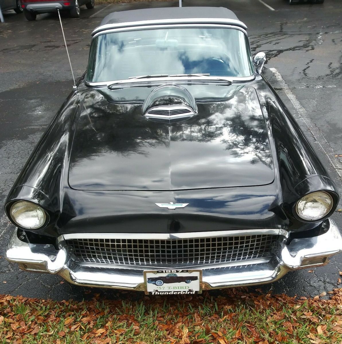 1957 Black Ford Thunderbird Coupe