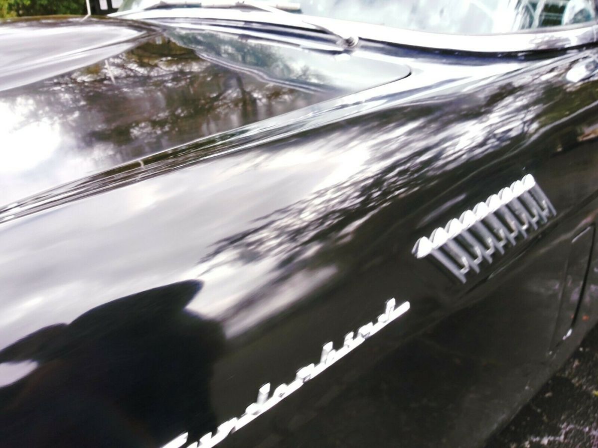 1957 Black Ford Thunderbird Coupe