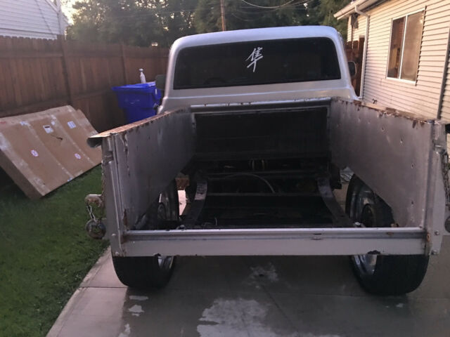 1971 Gray Chevrolet C-10 Cab & Chassis