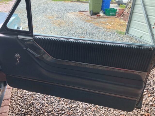 1964 Blue Ford Thunderbird Convertible