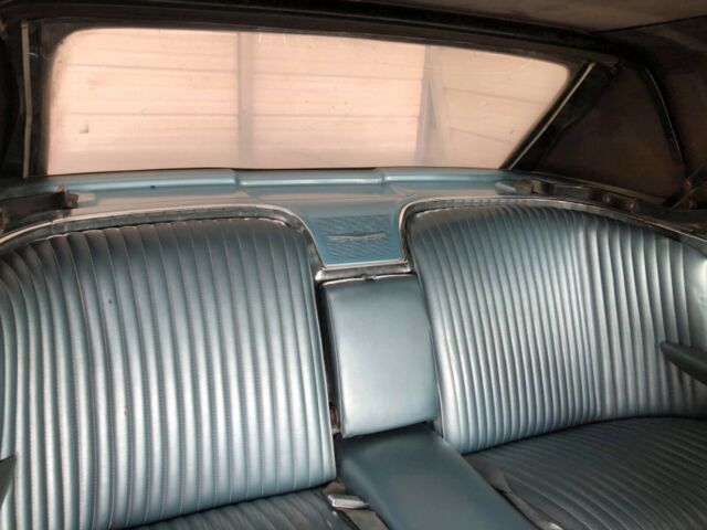 1964 Blue Ford Thunderbird Convertible