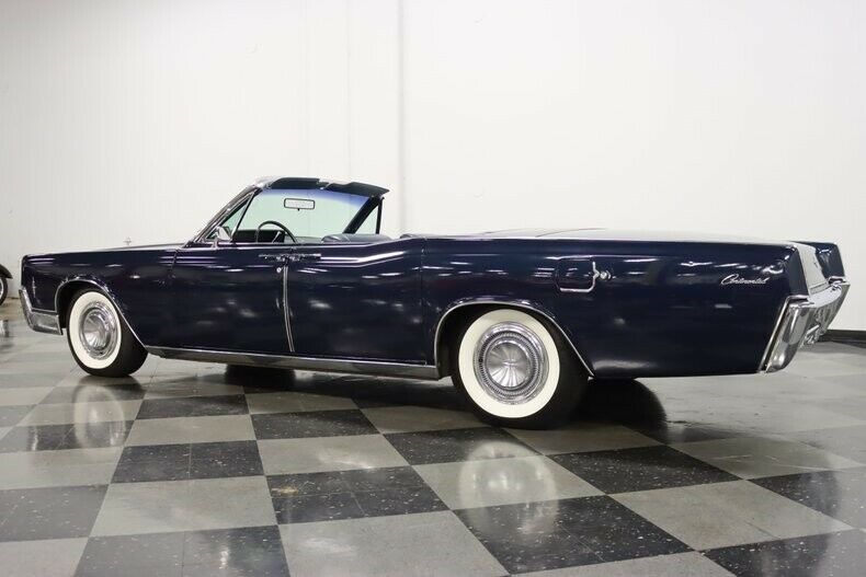 1967 Blue Lincoln Continental Convertible