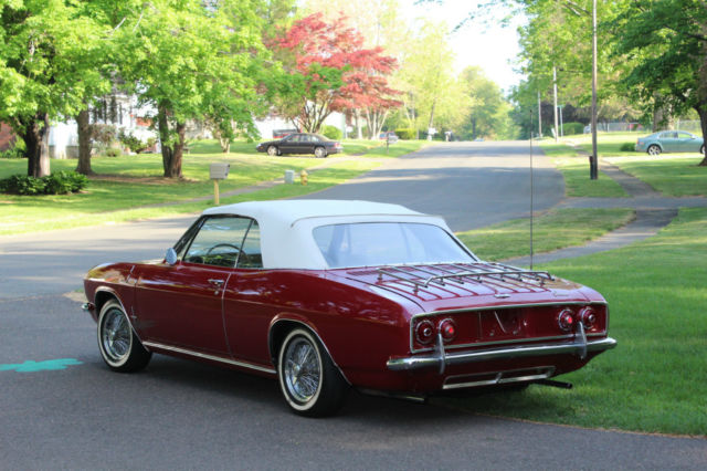 1966 Red Chevrolet Corvair