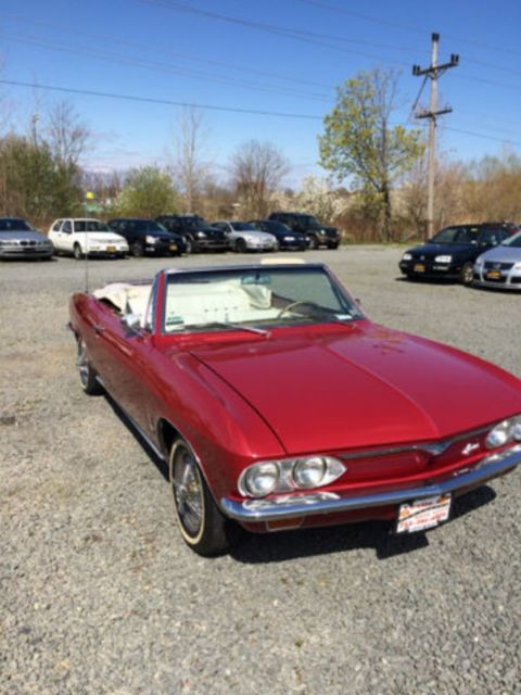 1966 Red Chevrolet Corvair