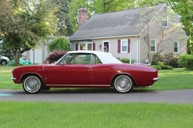 1966 Red Chevrolet Corvair