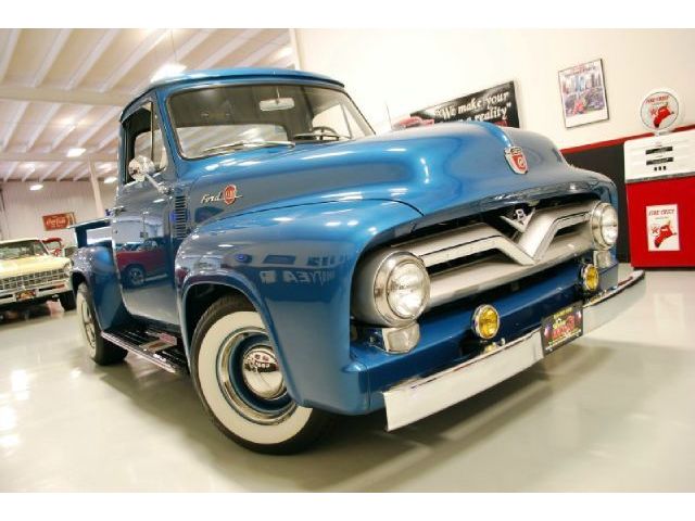 1955 Blue Ford F-100 Other