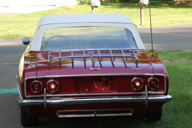 1966 Red Chevrolet Corvair