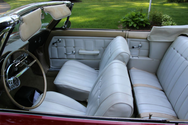 1966 Red Chevrolet Corvair