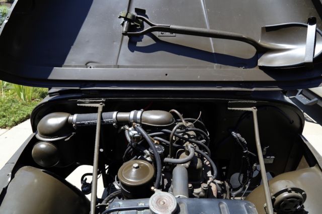 1953 Olive drab green Willys Military Jeep M38-A1