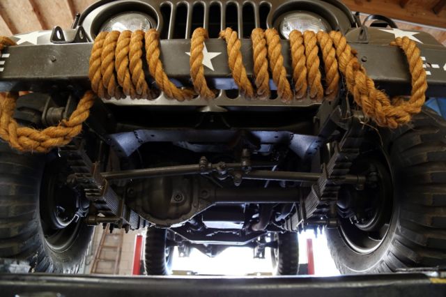 1953 Olive drab green Willys Military Jeep M38-A1