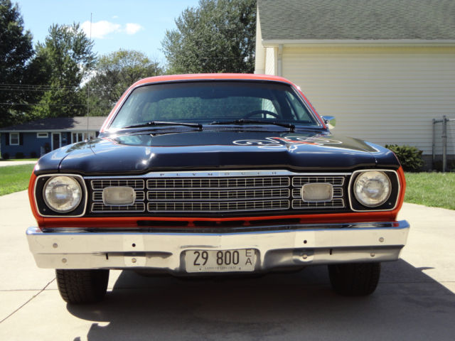 1974 Orange Plymouth Duster