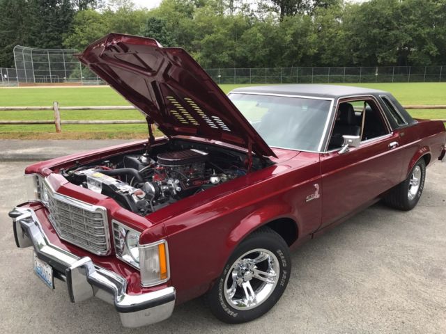 1975 Late Model Ford - Ruby Red Ford Granada Coupe