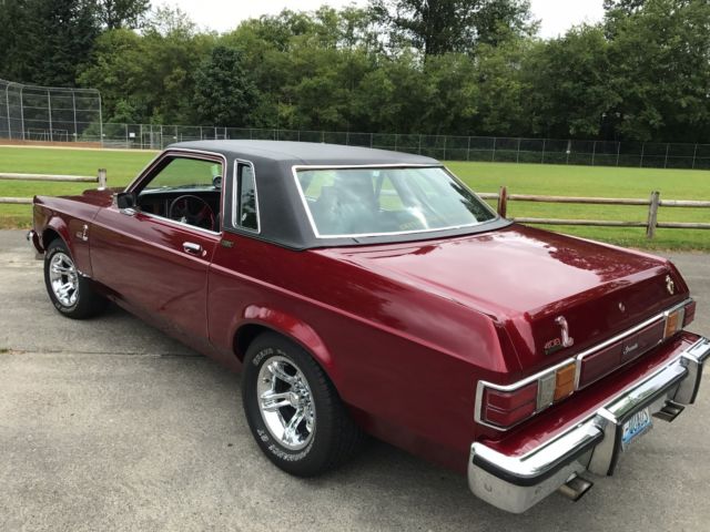 1975 Late Model Ford - Ruby Red Ford Granada Coupe
