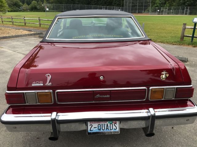 1975 Late Model Ford - Ruby Red Ford Granada Coupe