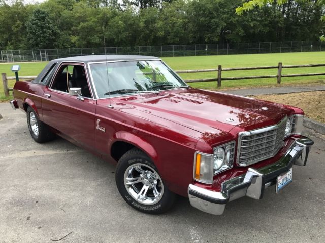 1975 Late Model Ford - Ruby Red Ford Granada Coupe