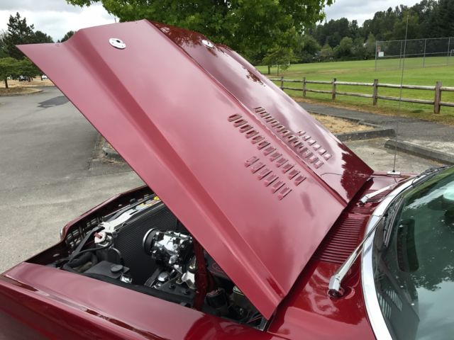 1975 Late Model Ford - Ruby Red Ford Granada Coupe
