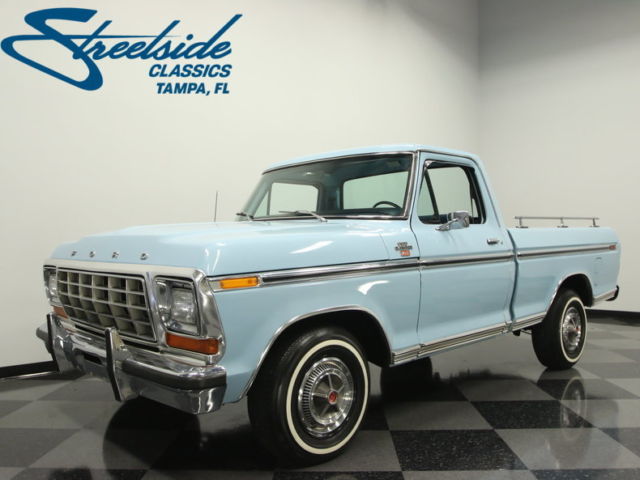1979 Blue Ford F-100 Pickup (Truck)
