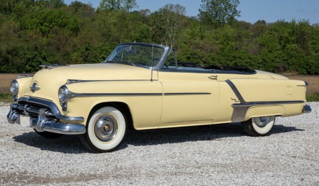 1952 CREAM Oldsmobile Ninety-Eight Convertible