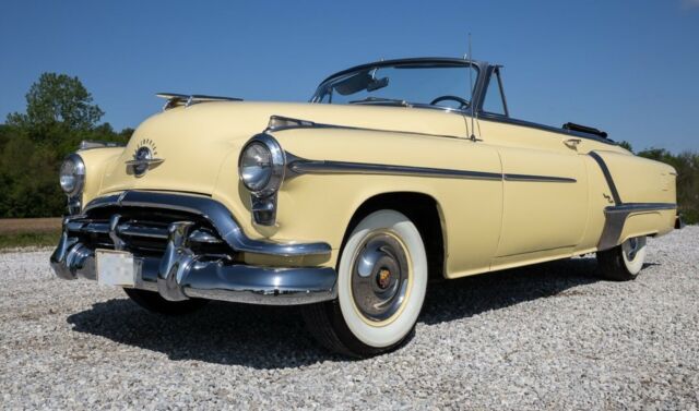 1952 CREAM Oldsmobile Ninety-Eight Convertible