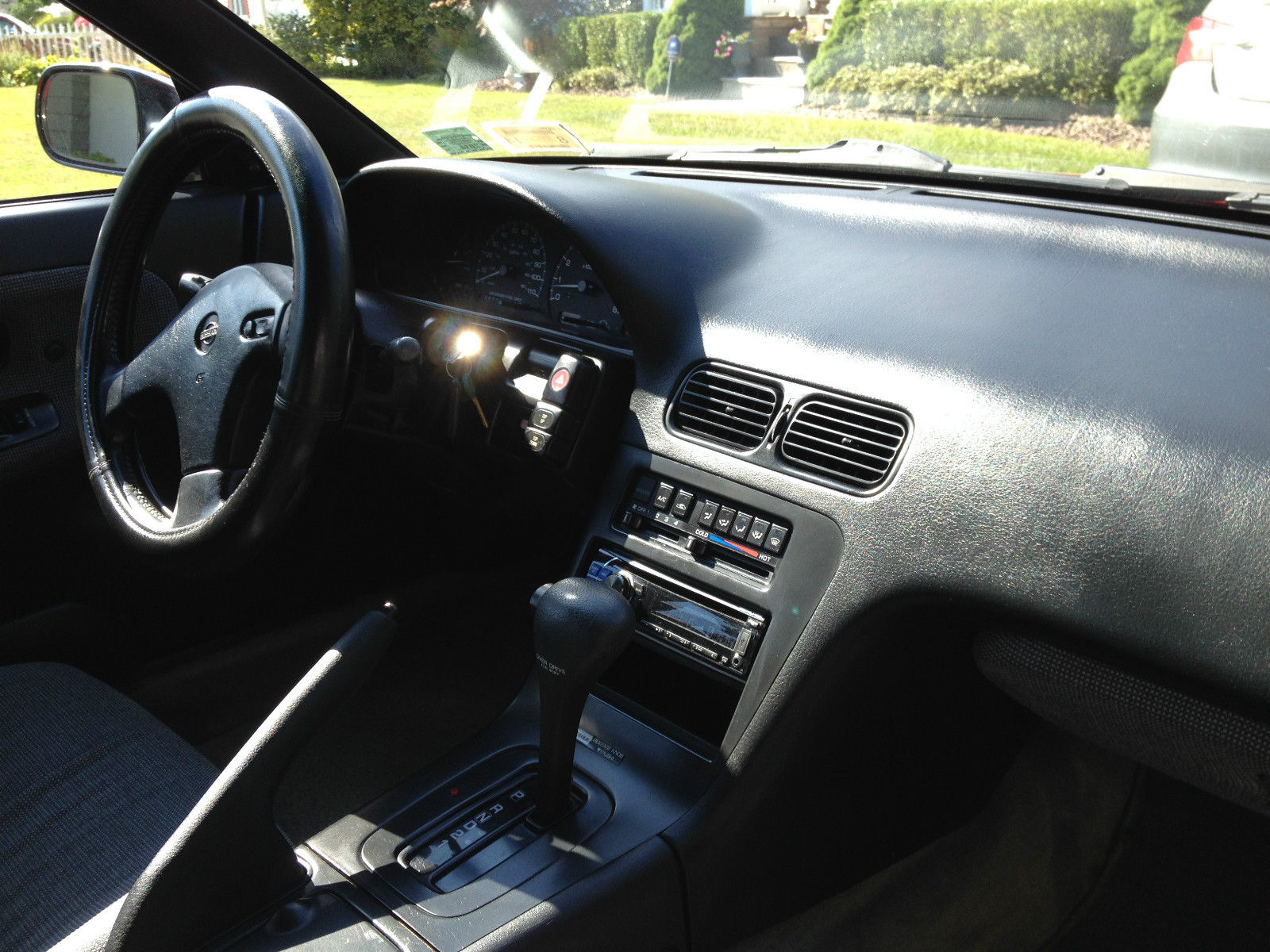1992 Red Nissan 240SX Convertible