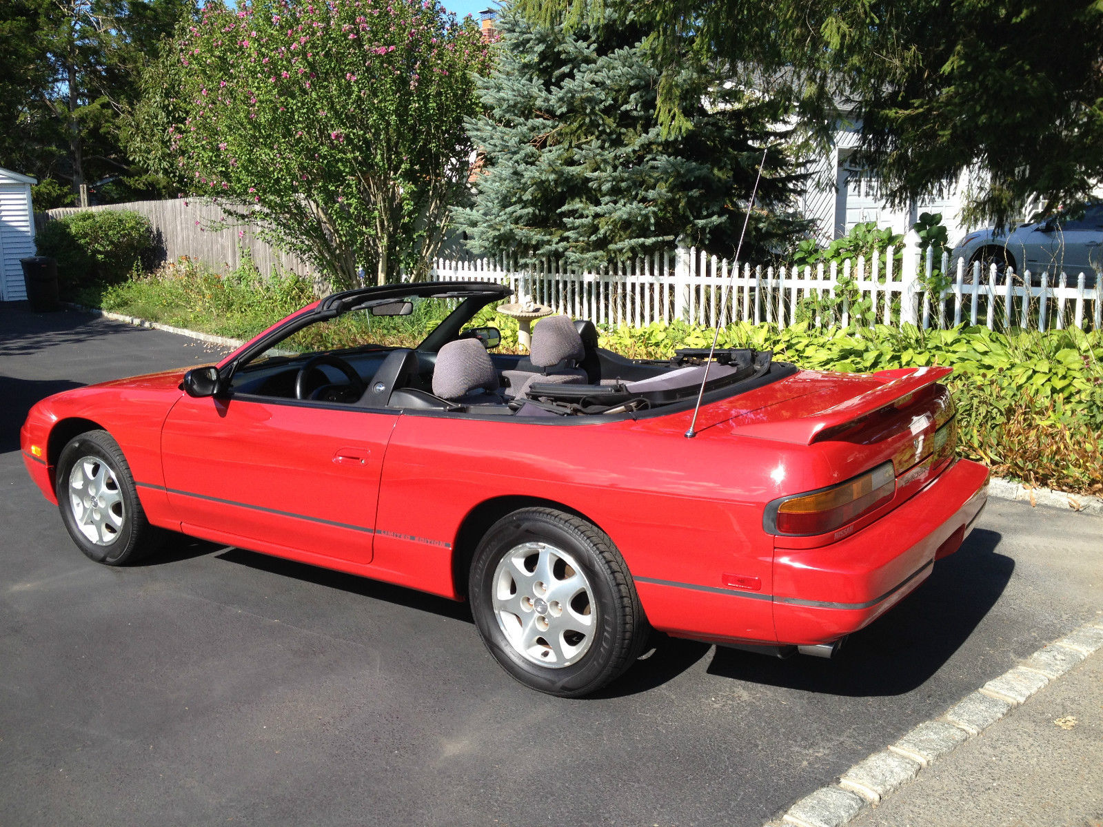 1992 Red Nissan 240SX Convertible