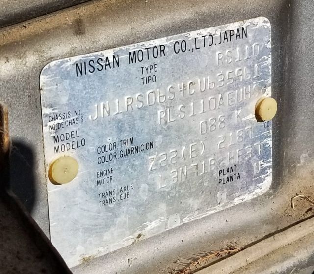 1982 Gray Nissan 200SX Coupe