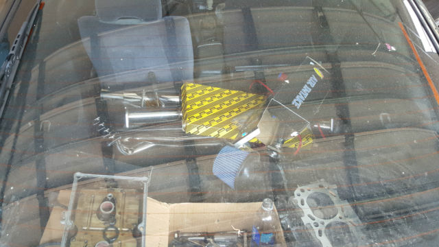 1990 Red Nissan 240SX Coupe