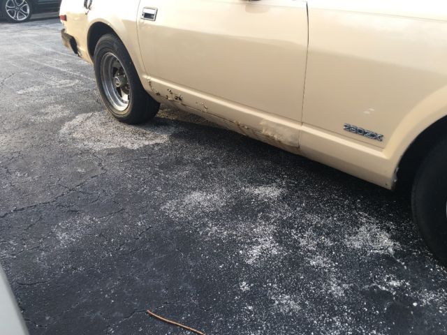 1981 Tan Nissan 280ZX Coupe