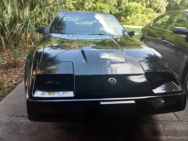 1986 Black Nissan 300ZX Coupe