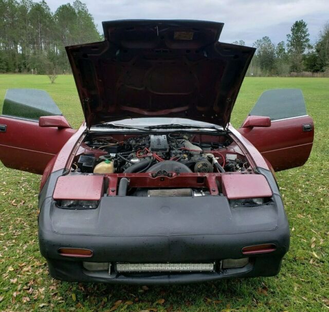 1987 Red Nissan 300ZX Coupe