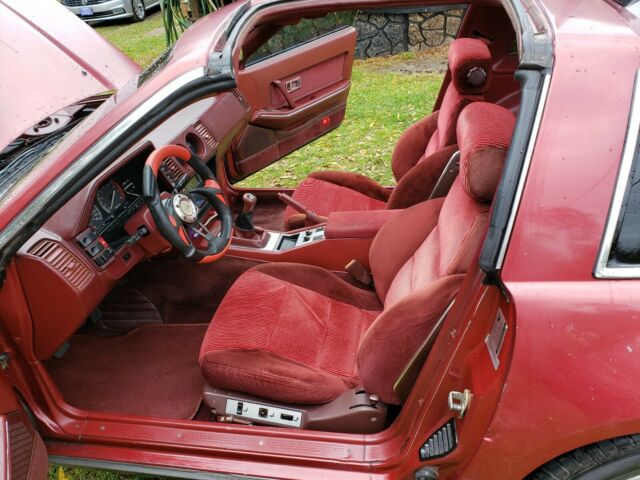 1987 Red Nissan 300ZX Coupe