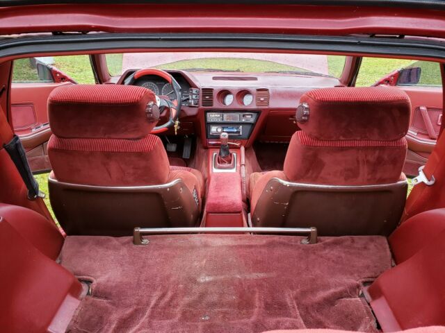 1987 Red Nissan 300ZX Coupe