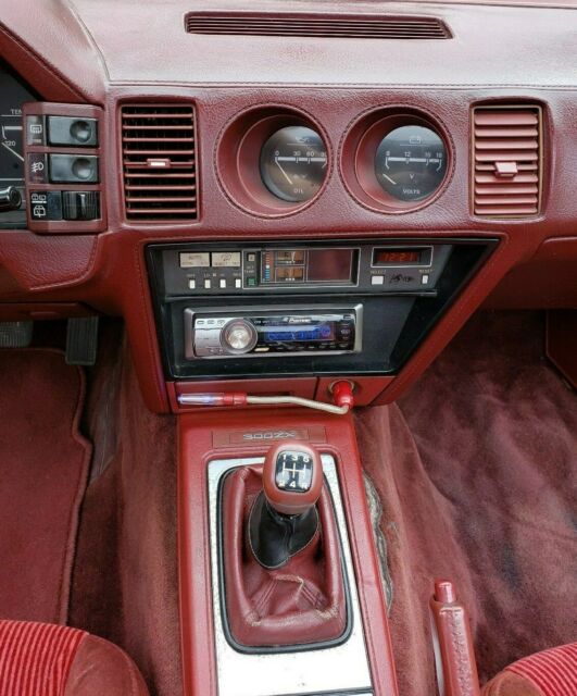 1987 Red Nissan 300ZX Coupe