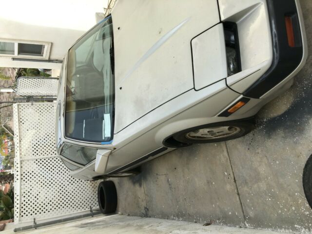 1984 Silver Nissan 300ZX Hatchback