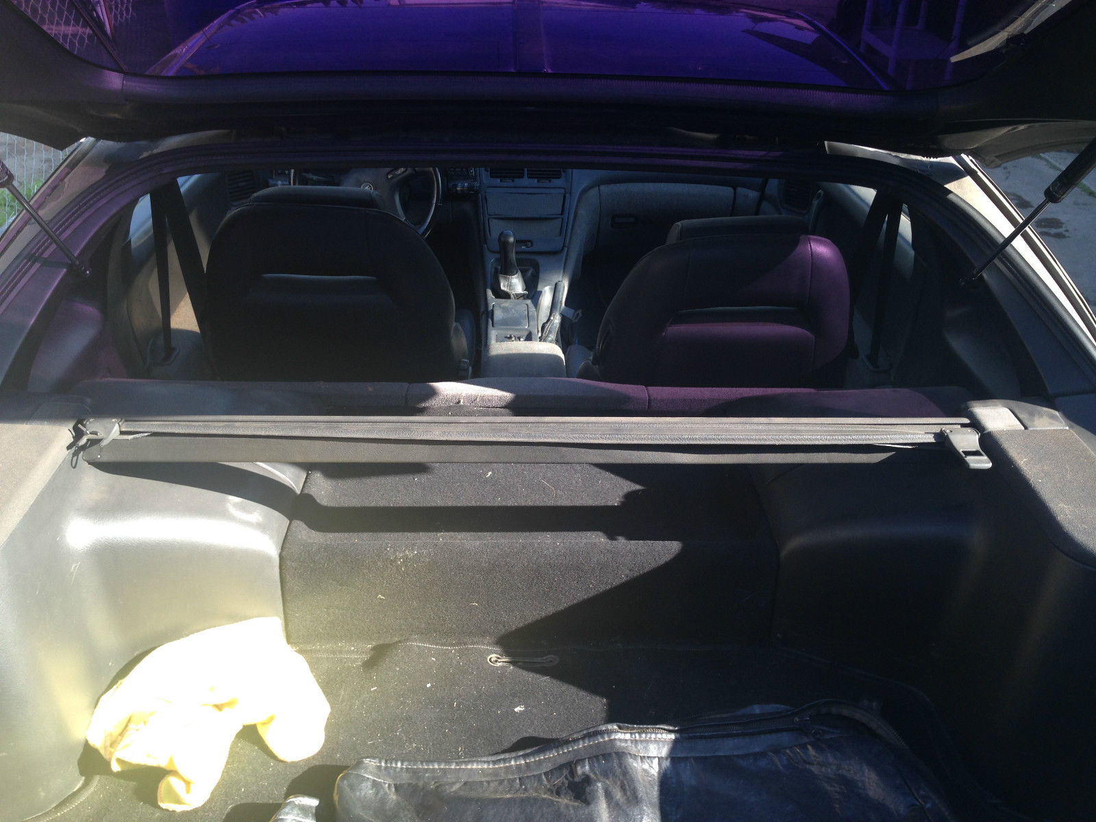 1990 Black Nissan 300ZX Hatchback