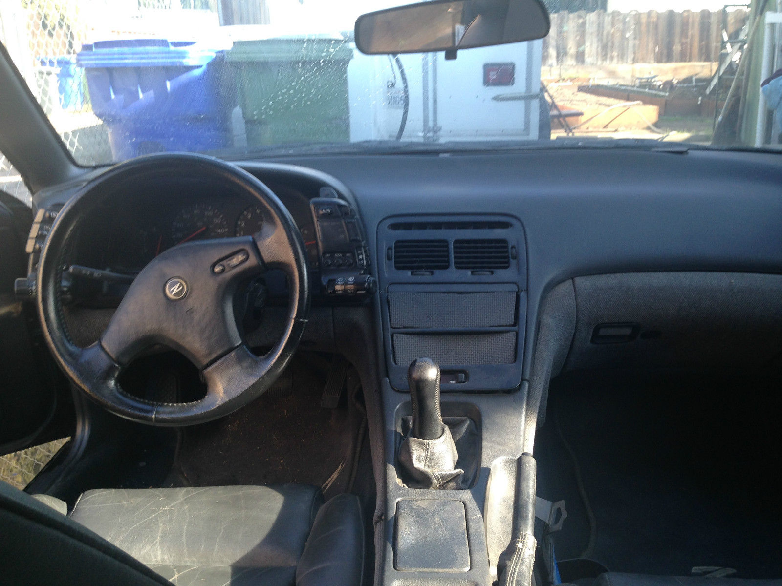 1990 Black Nissan 300ZX Hatchback