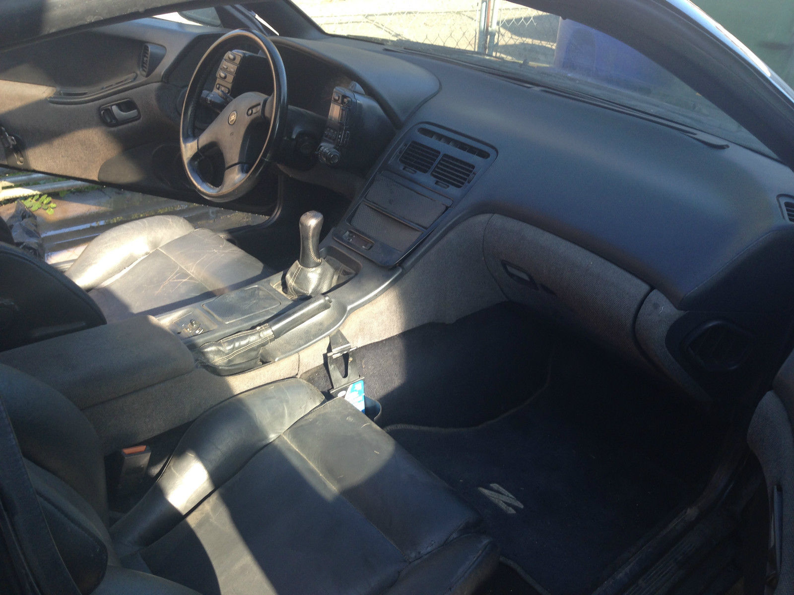 1990 Black Nissan 300ZX Hatchback