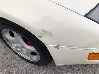 1993 White Nissan 300ZX Coupe