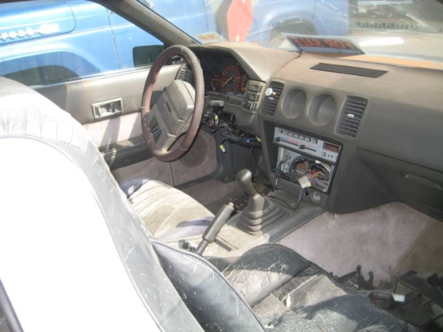 1984 Silver Nissan 300ZX Fastback