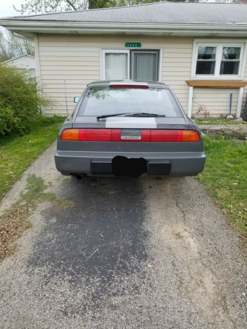 1989 Lead foot gray body/ avalanche gray strip Nissan 300ZX Coupe
