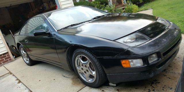 1990 Black Nissan 300ZX Coupe