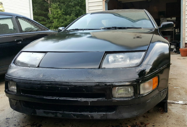 1990 Black Nissan 300ZX Coupe