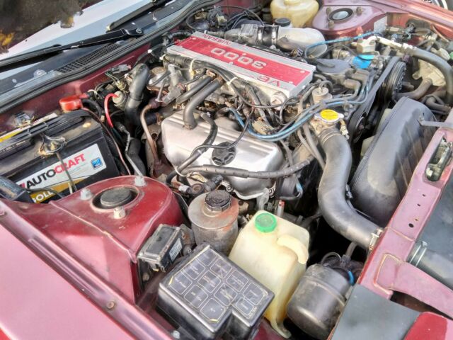 1988 Red Nissan 300ZX Coupe