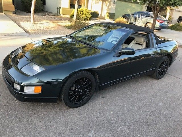 1994 Green Nissan 300ZX Convertible