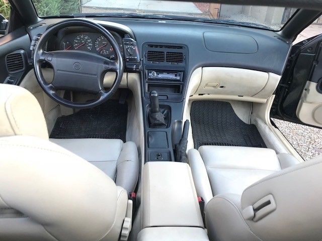 1994 Green Nissan 300ZX Convertible