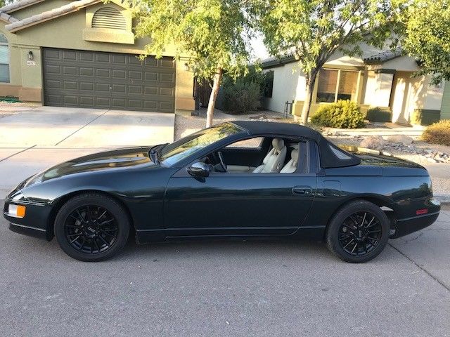 1994 Green Nissan 300ZX Convertible