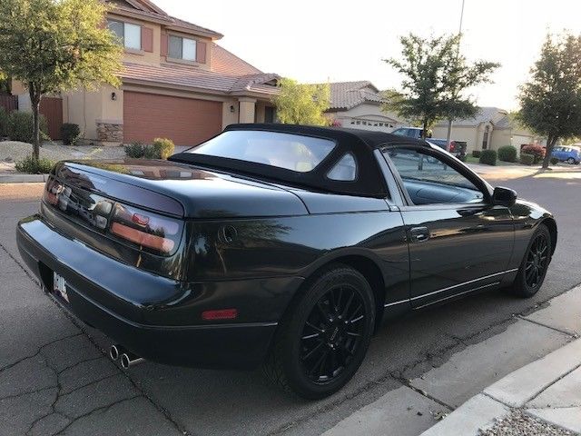 1994 Green Nissan 300ZX Convertible