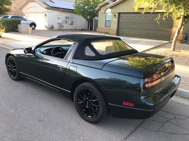 1994 Green Nissan 300ZX Convertible