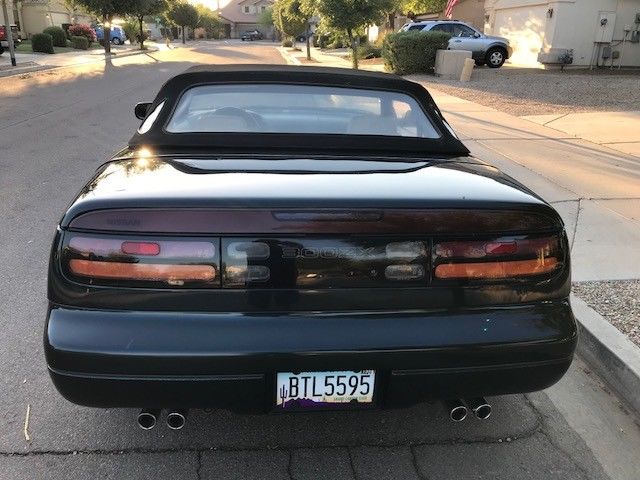 1994 Green Nissan 300ZX Convertible